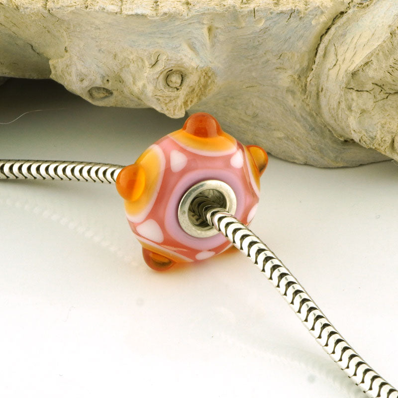 Pink Topaz Silver Cored BHB (BHB72)