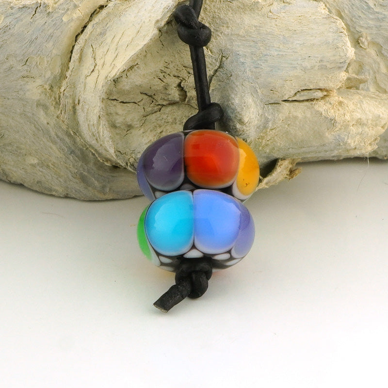 Rainbow Dots Earring Pair (S1002)