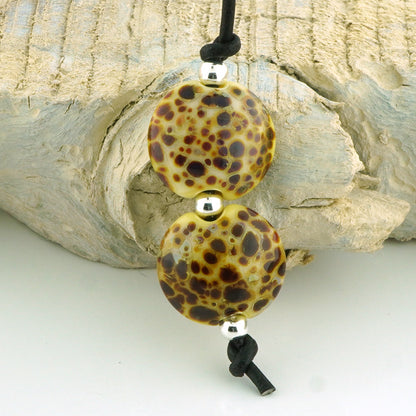 Tortoise Brown Lentil Pair (S1011)
