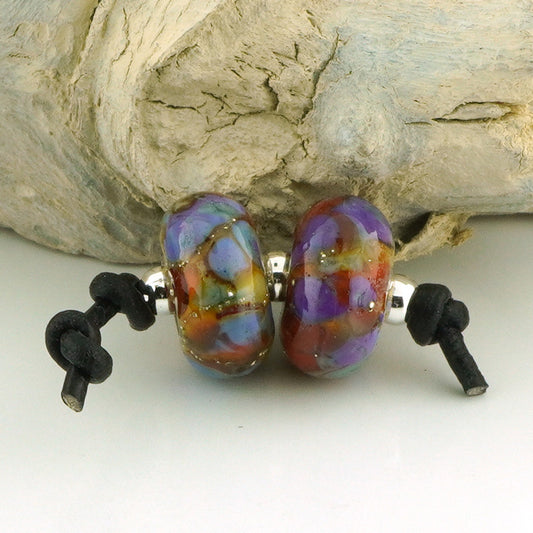 Silvered Chapel Window Donut Pair (S1024)