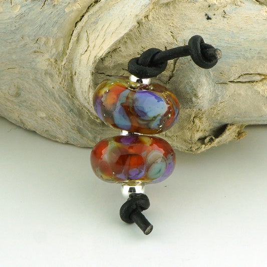 Silvered Chapel Window Donut Pair (S1024)