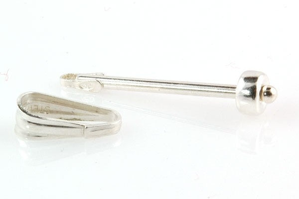 Sterling Quick Switch Pendant for Focal Beads