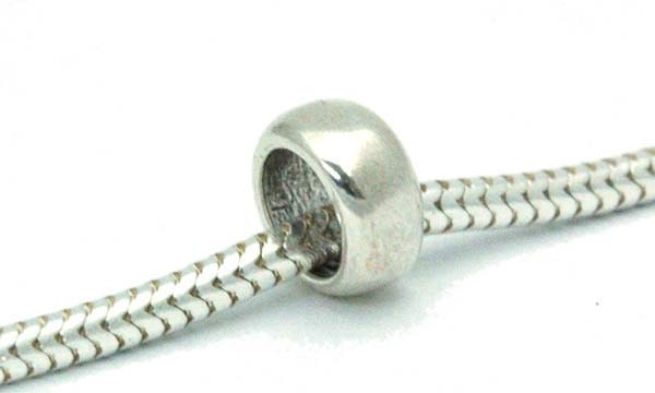 Smooth Rounded Band Spacer Big Hole Bead