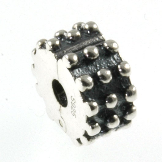 Sterling Silver Clip for European Charm Bracelets Bead