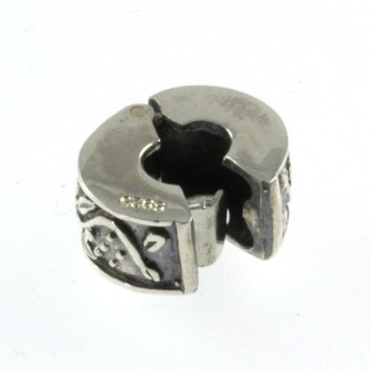 Sterling Silver Clip for European Charm Bracelets Bead-X0245