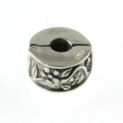 Sterling Silver Clip for European Charm Bracelets Bead-X0245