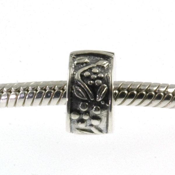 Sterling Silver Clip for European Charm Bracelets Bead-X0245