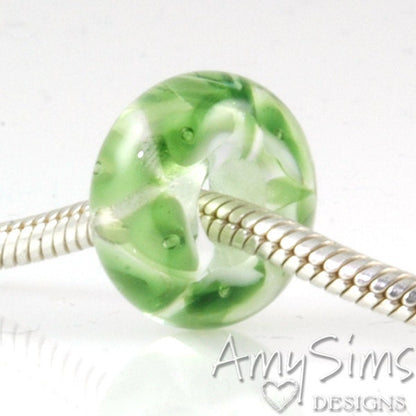 Green Bubble Triangles